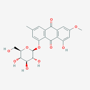molecular formula C22H22O10 B150473 Physcion 8-glucoside CAS No. 26296-54-8
