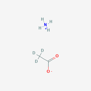 molecular formula C2H7NO2 B1504763 Ammonium acetate-D3 CAS No. 20515-38-2