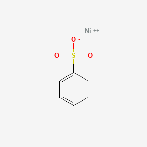 molecular formula C6H5NiO3S+ B15047682 Nickel(2+) benzenesulfonate 