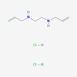 molecular formula C8H18Cl2N2 B15048412 N,N'-Diallyl-1,2-ethanediamine dihydrochloride 
