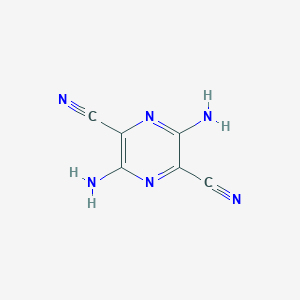 3,6-Diaminopyrazine-2,5-dicarbonitrile