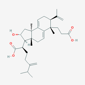 molecular formula C31H46O5 B150489 Poricoic acid A 