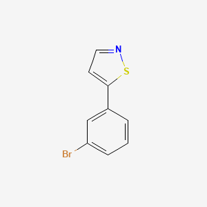 5-(3-Bromophenyl)isothiazole