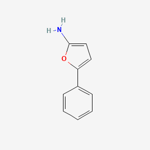 molecular formula C10H9NO B15049228 5-Phenylfuran-2-amine CAS No. 1159819-45-0
