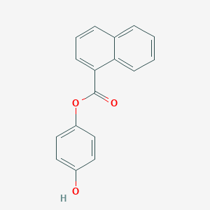 1-Naphthalenecarboxylic acid, 4-hydroxyphenyl ester