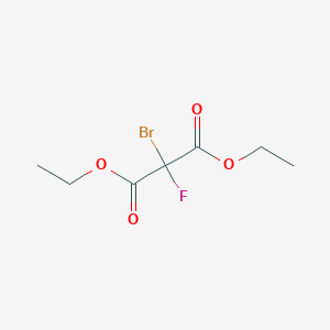molecular formula C7H10BrFO4 B1504927 Diethyl 2-bromo-2-fluoro-malonate CAS No. 756-44-5