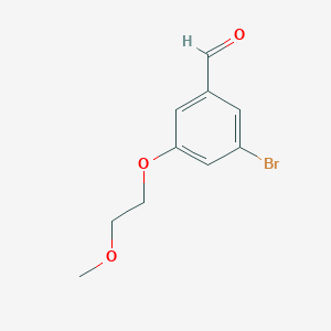 3-Bromo-5-(2-methoxyethoxy)benzaldehyde