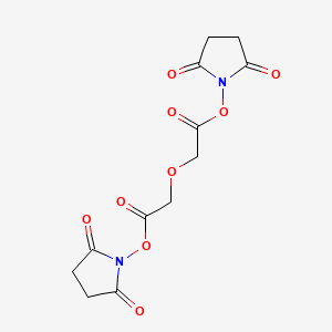 molecular formula C12H12N2O9 B1504953 Bis(2,5-dioxopyrrolidin-1-yl) 2,2'-oxydiacetate CAS No. 373614-12-1