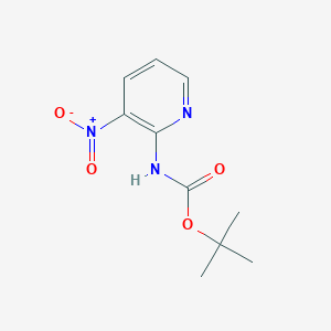 molecular formula C10H13N3O4 B1504958 tert-Butyl (3-nitropyridin-2-yl)carbamate CAS No. 1040363-53-8