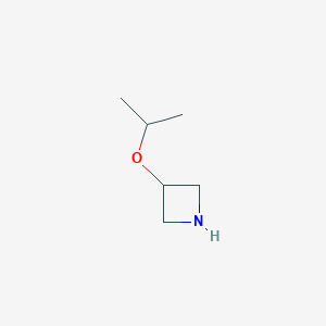 molecular formula C6H13NO B1504959 3-Isopropoxyazetidine CAS No. 871791-79-6