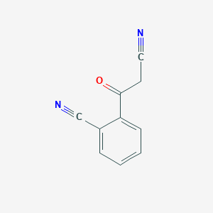 molecular formula C10H6N2O B1504975 2-Cyanobenzoylacetonitrile CAS No. 887591-70-0