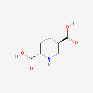 molecular formula C7H11NO4 B15049905 (2S,5R)-piperidine-2,5-dicarboxylic acid 