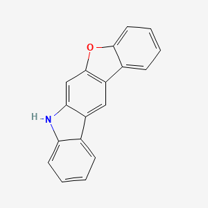 molecular formula C18H11NO B15049944 7H-Benzofuro[2,3-b]carbazole CAS No. 1246308-83-7