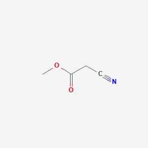 molecular formula C4H5NO2 B150501 Methyl cyanoacetate CAS No. 105-34-0