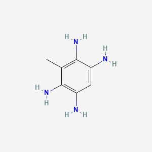 molecular formula C7H12N4 B1505059 3-Methylbenzene-1,2,4,5-tetramine CAS No. 802576-41-6