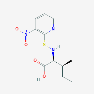 molecular formula C11H15N3O4S B1505077 N-[(3-Nitropyridin-2-yl)sulfanyl]-L-isoleucine CAS No. 76863-76-8