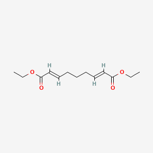 molecular formula C13H20O4 B15050935 1,9-Diethyl (2E,7E)-nona-2,7-dienedioate 