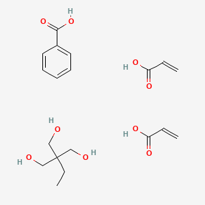 molecular formula C19H28O9 B1505130 Trimethylolpropane benzoate diacrylate CAS No. 79720-88-0