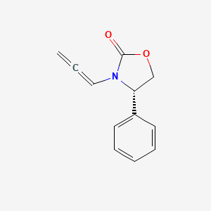molecular formula C12H11NO2 B1505147 (4S)-4-Phenyl-3-(1,2-propadienyl)-2-oxazolidinone CAS No. 845885-63-4
