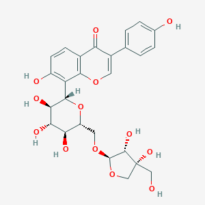 molecular formula C26H28O13 B150516 Mirificin CAS No. 103654-50-8