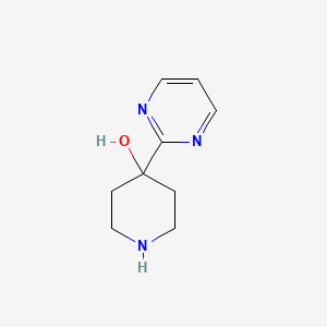 molecular formula C9H13N3O B1505178 4-(Pyrimidin-2-yl)piperidin-4-ol CAS No. 861217-38-1