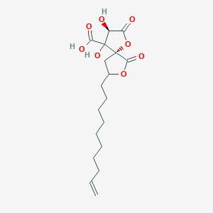 molecular formula C18H26O8 B150518 Cinatrin A CAS No. 136266-33-6