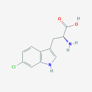molecular formula C11H11ClN2O2 B015052 6-Chloro-D-tryptophan CAS No. 56632-86-1