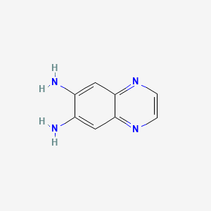 molecular formula C8H8N4 B1505215 Quinoxaline-6,7-diamine CAS No. 99584-28-8