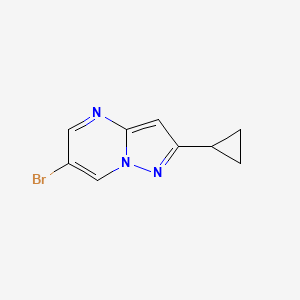 6-Bromo-2-cyclopropylpyrazolo[1,5-a]pyrimidine