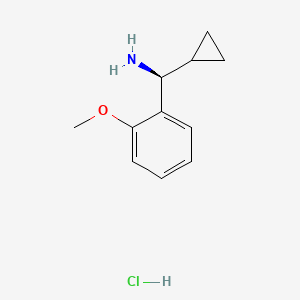 (S)-Cyclopropyl(2-methoxyphenyl)methanamine hydrochloride