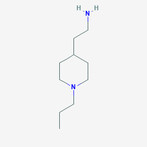 2-(1-Propylpiperidin-4-YL)ethanamine