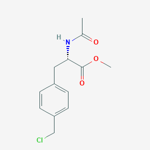 molecular formula C13H16ClNO3 B15052611 methyl (2S)-3-[4-(chloromethyl)phenyl]-2-acetamidopropanoate 