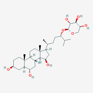 molecular formula C32H56O8 B150530 rathbunioside R1 CAS No. 350689-78-0