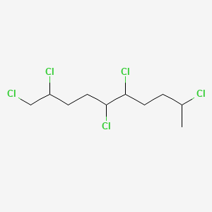 molecular formula C10H17Cl5 B1505316 1,2,5,6,9-Pentachlorodecane CAS No. 205646-13-5