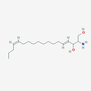 molecular formula C18H35NO2 B150533 (4E,14Z)-2-aminooctadeca-4,14-diene-1,3-diol CAS No. 25696-03-1