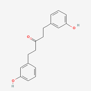 molecular formula C17H18O3 B1505350 1,5-Bis(3-hydroxyphenyl)pentan-3-one 
