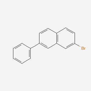 molecular formula C16H11B B1505406 2-Bromo-7-phenylnaphthalene CAS No. 960077-86-5
