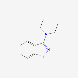 molecular formula C11H14N2S B15054179 N,N-Diethylbenzo[d]isothiazol-3-amine CAS No. 22961-84-8