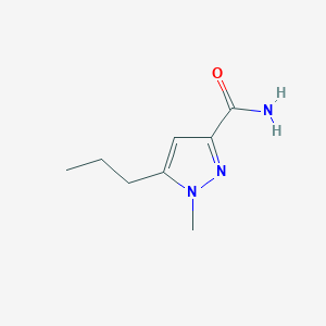 1-Methyl-5-propyl-1H-pyrazole-3-carboxamide