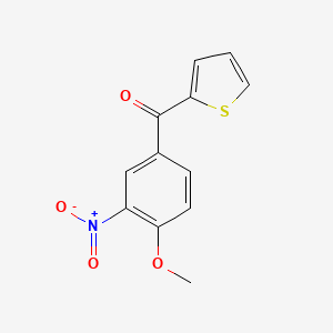 (4-Methoxy-3-nitrophenyl)(thiophen-2-YL)methanone