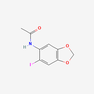 molecular formula C9H8INO3 B1505466 N-(6-iodobenzo[d][1,3]dioxol-5-yl)acetamide CAS No. 1000802-33-4