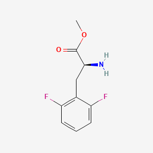 molecular formula C10H11F2NO2 B1505481 Methyl (S)-2-amino-3-(2,6-difluorophenyl)propanoate 