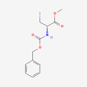 molecular formula C12H14INO4 B1505521 methyl (2S)-3-iodo-2-(phenylmethoxycarbonylamino)propanoate 