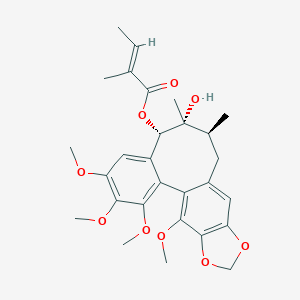 molecular formula C28H34O9 B150553 Schisantherin C CAS No. 1181216-84-1