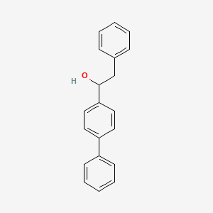 molecular formula C20H18O B1505538 alpha-(Phenylmethyl)[1,1'-biphenyl]-4-methanol CAS No. 31233-64-4