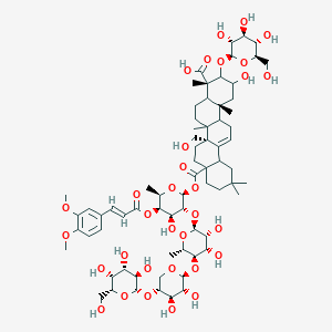 molecular formula C70H104O32 B150561 Senegin II CAS No. 34366-31-9