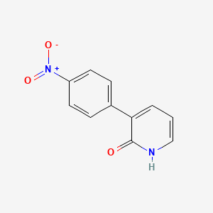 molecular formula C11H8N2O3 B1505646 3-(4-Nitrophenyl)pyridin-2(1H)-one CAS No. 660440-56-2