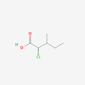 (2S)-2-Chloro-3-methylpentanoic acid