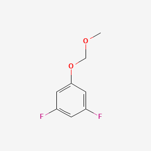 molecular formula C8H8F2O2 B1505664 1,3-Difluoro-5-(methoxymethoxy)benzene CAS No. 749230-20-4