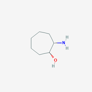 molecular formula C7H15NO B1505675 cis-2-Aminocycloheptanol 